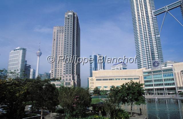 malaisie 03.JPG - Twin Towers, Petronas et Tour Menara KLKuala LumpurMalaisie